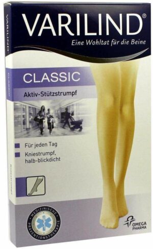 Varilind Classic 70den Ad L Schwarz