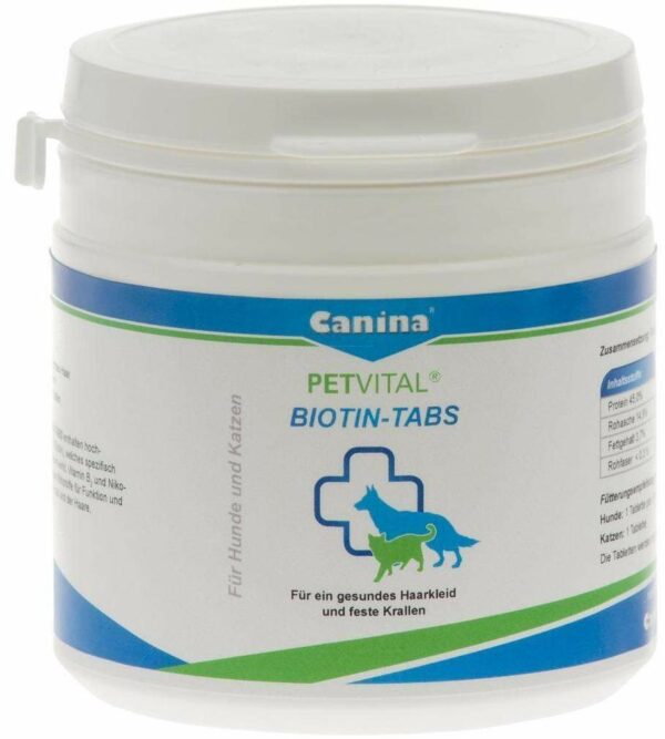 Petvital Biotin Tabs Vet