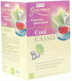 Cool Cassis Kräutertee Salus 15 Filterbeutel