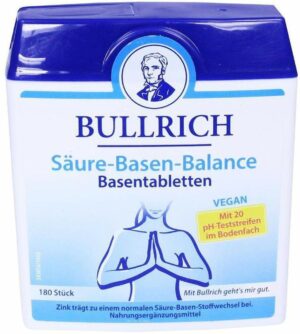 Bullrich Säure Basen Balance Tabletten 180 Stück