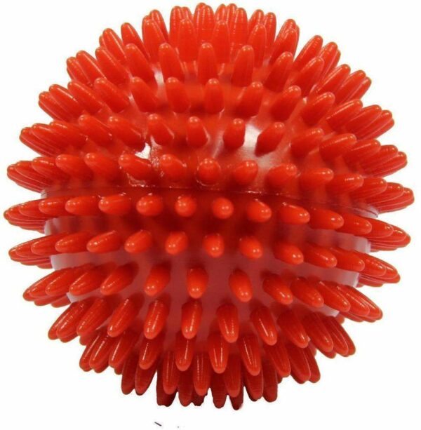 Massageball Igelball 9 cm Rot