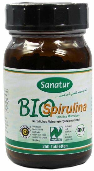 Spirulina Bio 250 Tabletten
