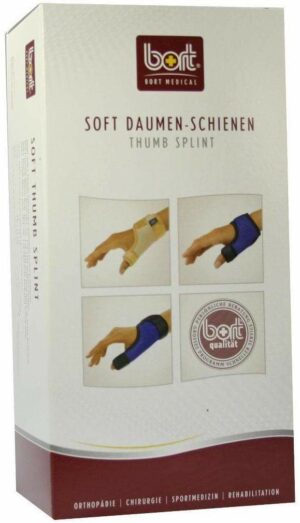 Bort Soft Daumenschiene Lang Medium Haut