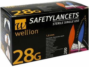 Wellion Lanzetten Safetylancets 28 G