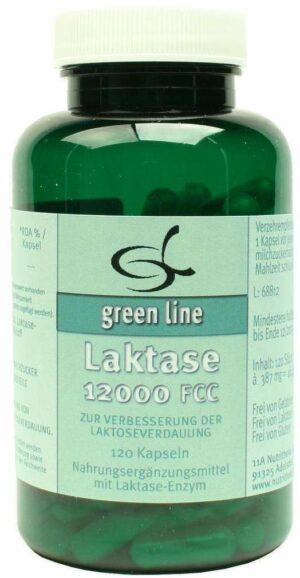 Laktase 12.000 Fcc 120 Kapseln