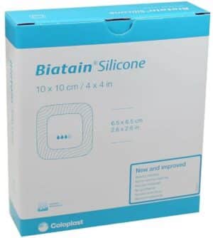 Biatain Silicone Schaumverband 10x10 cm