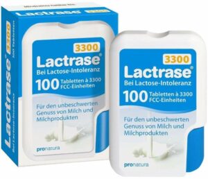Lactrase 3.300 Fcc 100 Tabletten im Klickspender