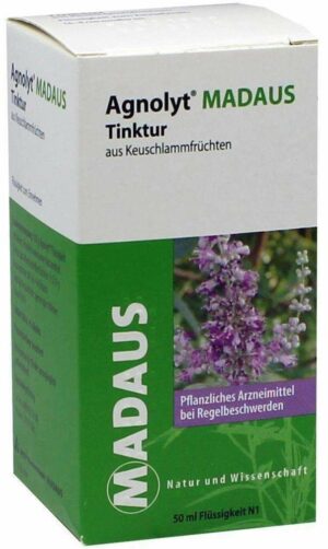 Agnolyt Madaus Tinktur Aus Keuschlammfrüchten 50 ml