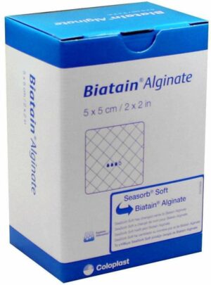 Biatain Alginate Kompressen 5 X 5 cm 30 Verbände