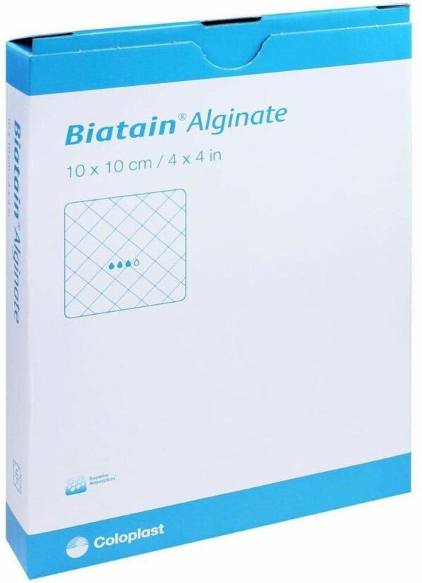 Biatain Alginate Kompressen 10x10 cm