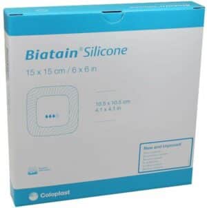 Biatain Silicone Schaumverband 15x15 cm