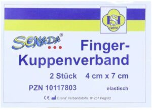 Senada Fingerkuppenverband 4 X7 cm 2 Verbände