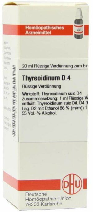 Thyreoidinum D4 20 ml Dilution