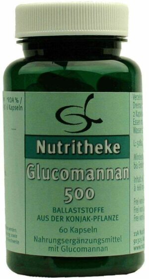 Glucomannan 500 Kapseln