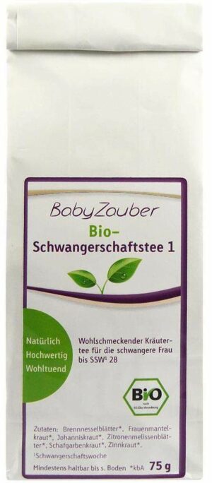 Babyzauber Bio-Schwangerschaftstee 1