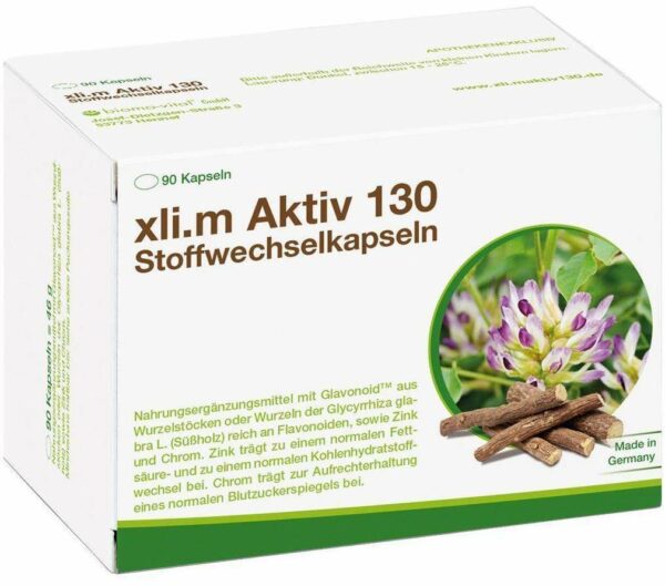 Xlim Aktiv 130 90 Stoffwechselkapseln