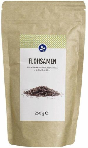 Flohsamen Ganz Kerne 250 G Kerne