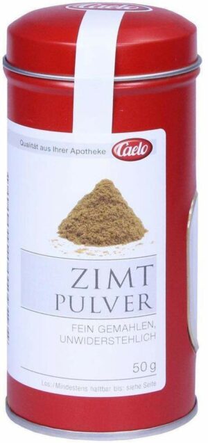 Zimtpulver Caelo Hv Packung Blechdose 50 G