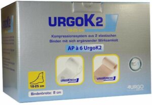 Urgok2 Kompressionssystem Knöchelumfang 18 - 25 cm 8 cm Breite...