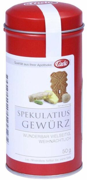 Spekulationsgewürz Caelo Hv Packung Blechdose 50 G