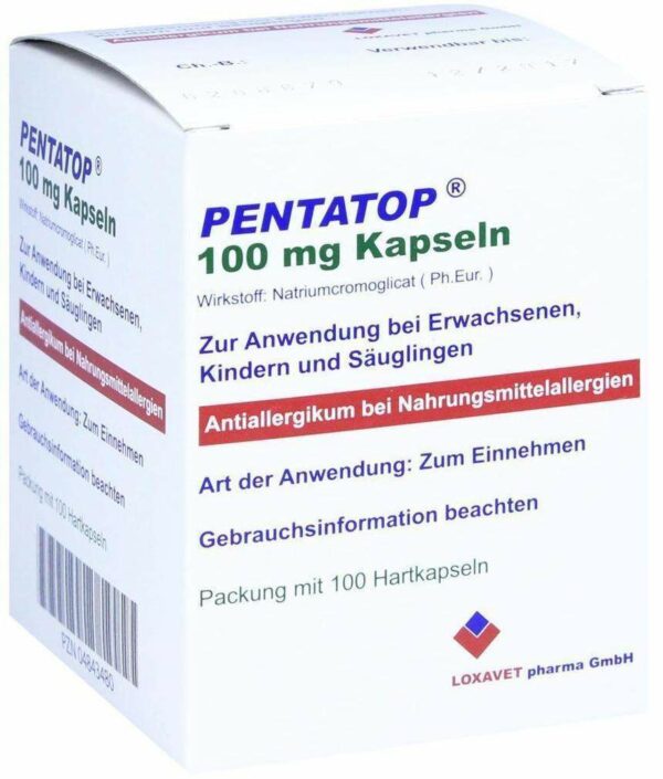 Pentatop 100 mg 100 Hartkapseln