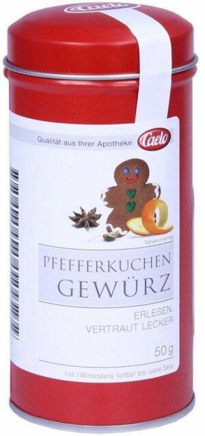 Pfefferkuchengewürz Caelo Hv Packung Blechdose 50 G