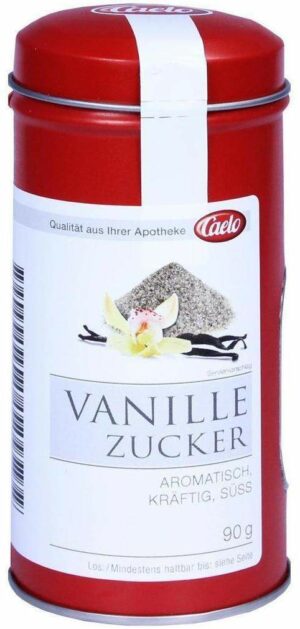 Vanillezucker Caelo Hv Packung Blechdose 90 G