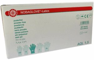 Nobaglove Latex Unters.Handsch.Puderfrei Gr.M