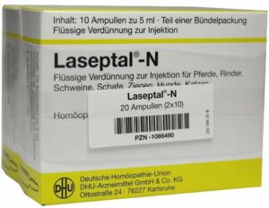 Laseptal N Injektionslösung vet. 2 X 10 X 5 ml Ampullen