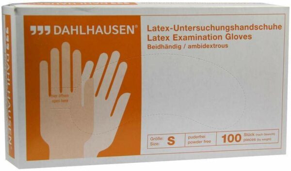 Handschuhe Latex Ungepudert Gr.S