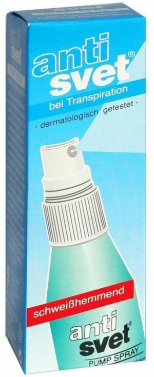 Antisvet bei Transpiration Pumpspray 50 ml Spray