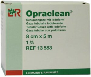 Opraclean Schlauchgaze M.Jodoform 8 Cmx5 M