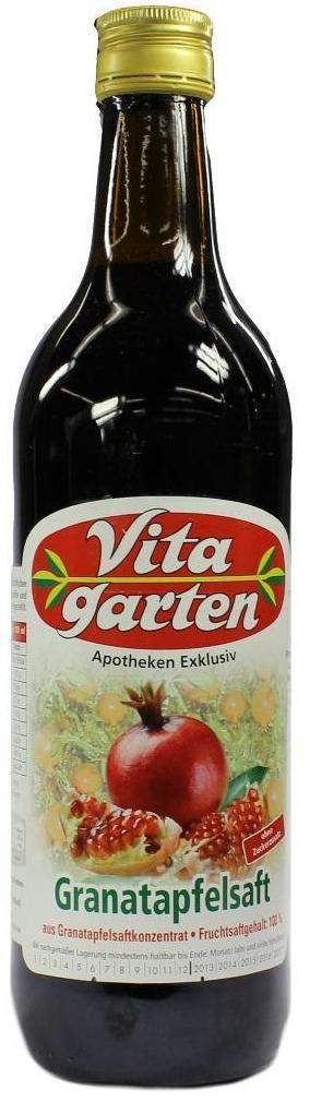 Vitagarten 750 ml Granatapfelsaft