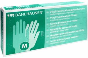 Vinyl 100 Handschuhe Ungepudert Gr. M
