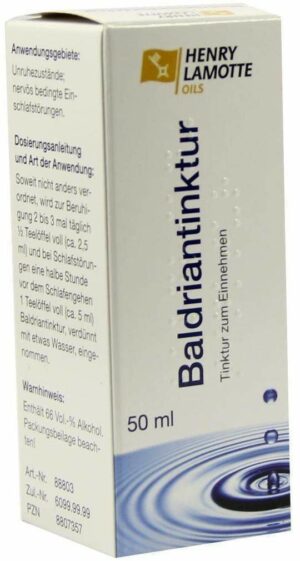 Baldriantinktur 50 ml Tinktur