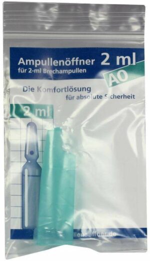 Ampullenöffner F.2 ml Brechampullen