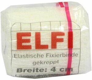 Dracoelfi Elast.Fixierbinde 4 Cmx4 M Gekrep.Cello