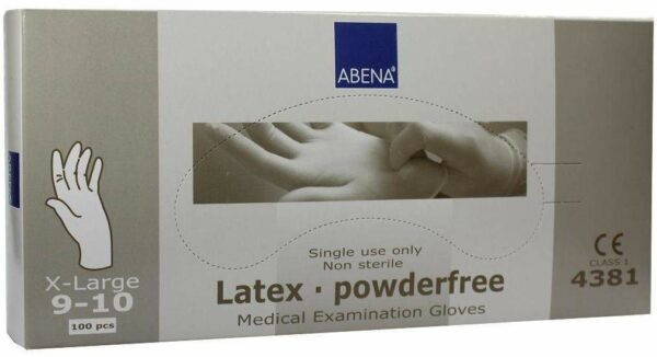 Handschuhe Latex Ungepudert X-Large 4381