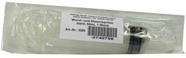 Wund und Blasenspritze 50 ml Steril