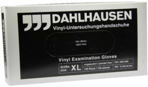 Vinyl 100 Handschuhe Ungepudert Gr. Xl 100 Stück