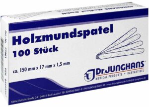 Holzmundspatel 15 cm  100 Stück