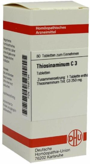 Thiosinaminum C 3 Dhu 80 Tabletten