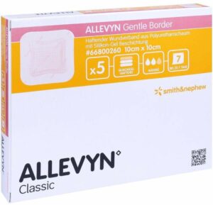 Allevyn Gentle Border 10x10 cm Schaumverb.