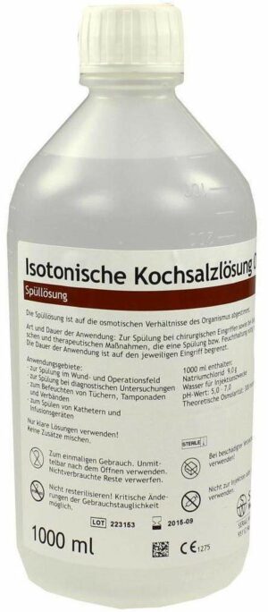 Isotonische Kochsalzlösung 0