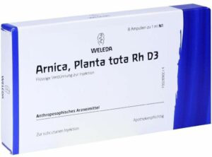 Arnica Planta Tota Rh D 3 Weleda 8 X 1 ml Ampullen