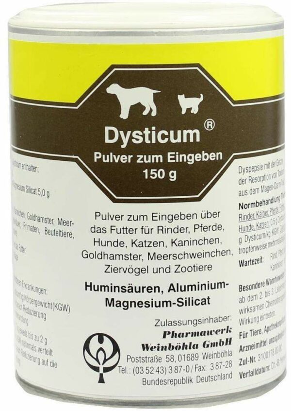 Dysticum vet. 150 G Pulver