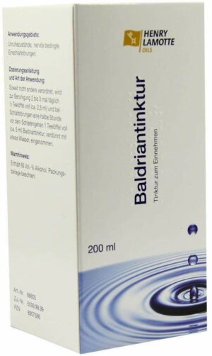 Baldriantinktur 200 ml Tinktur