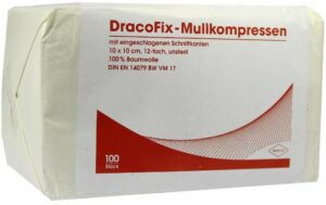 Dracofix Op-Kompressen 10x10 cm Unsteril 12fach