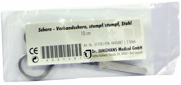 Verbandschere Stumpf-Stumpf 10 cm