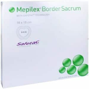 Mepilex Border Sacrum Schaumverb.18x18 cm